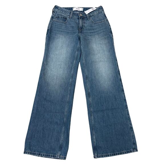 Hollister Low-Rise Baggy Jeans W24 Regular – NWT - Picture 1 of 7